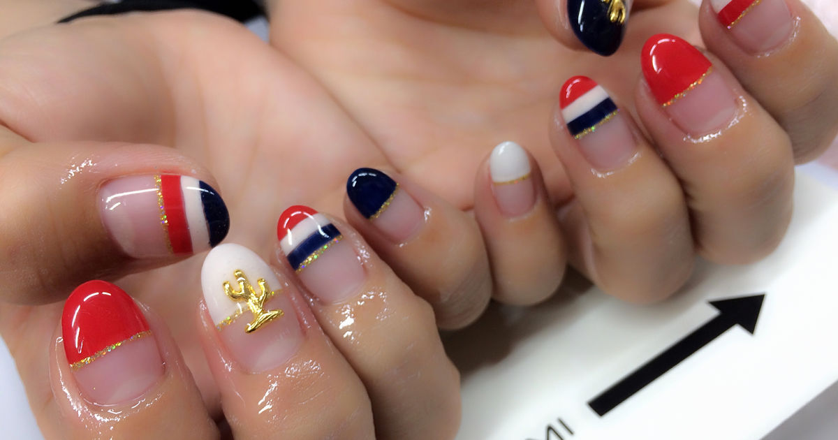 夏先取りネイル 土浦は晴れ 土浦にあるネイルサロンではスタッフによるブログを更新中しております